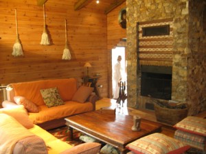 Fantastic house built in Norwegian pinewood